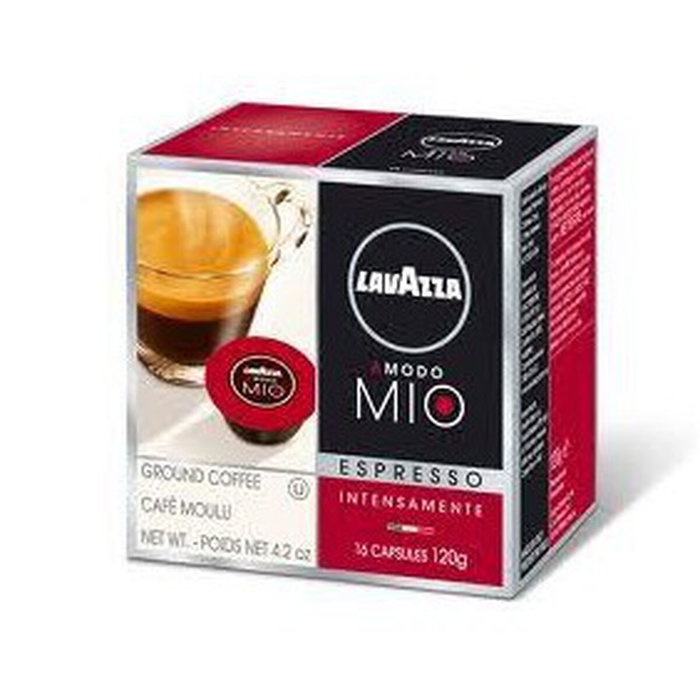 Lavazza Intensamente Cápsulas para cafeteras A Modo Mio, 16 unidades Lavazza Intensamente Cápsulas para cafeteras A Modo Mio, 16 unidades