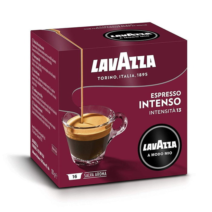 Lavazza Intensamente Cápsulas para cafeteras A Modo Mio, 16 unidades Lavazza Intensamente Cápsulas para cafeteras A Modo Mio, 16 unidades