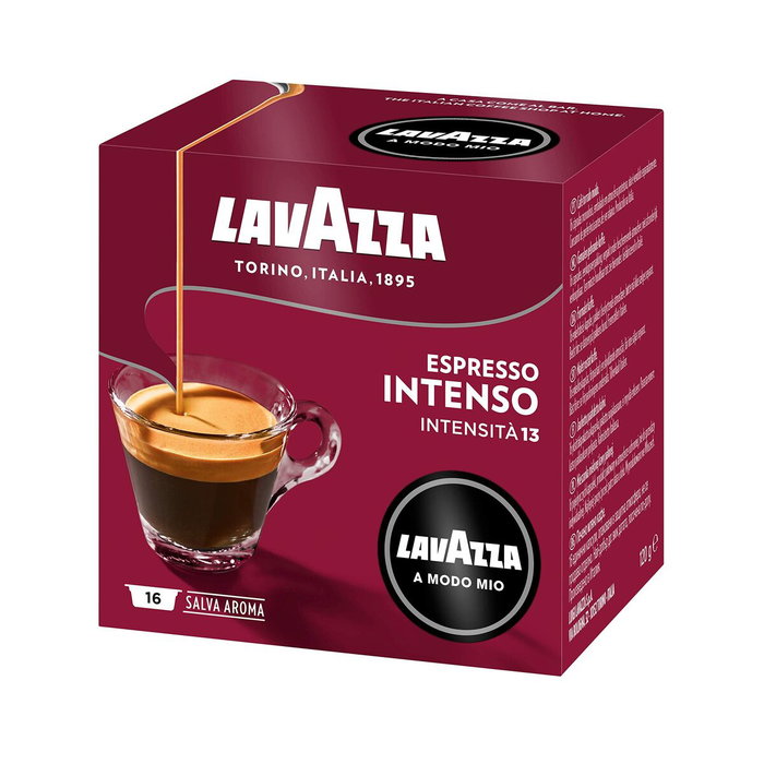 Lavazza Intensamente Cápsulas para cafeteras A Modo Mio, 16 unidades Lavazza Intensamente Cápsulas para cafeteras A Modo Mio, 16 unidades