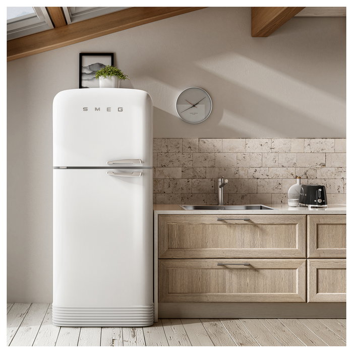 Smeg TSF01BLEU Tostador 2 Ranuras 50s Style Negro Brillante Compacto