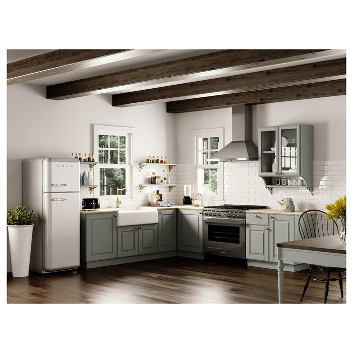 Smeg TSF01BLEU Tostador 2 Ranuras 50s Style Negro Brillante Compacto