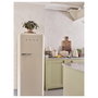 SMEG DCF02CREU Cafetera de filtro 50s Style 1.4L (10 tazas), 1050W, para café molido, programable, color crema