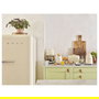 SMEG DCF02CREU Cafetera de filtro 50s Style 1.4L (10 tazas), 1050W, para café molido, programable, color crema
