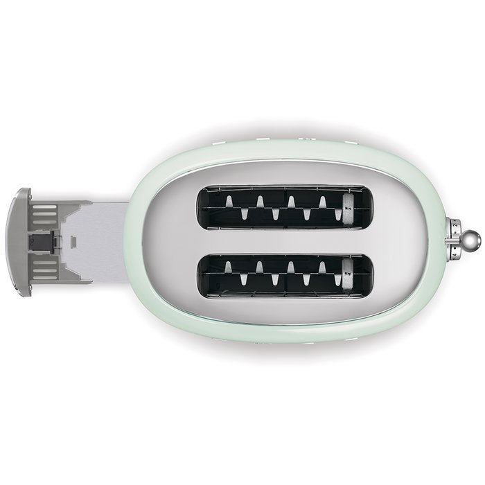 Smeg TSF01PGEU Tostadora de 2 rebanadas Verde