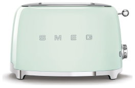 Smeg TSF01PGEU Tostadora de 2 Rebanadas Verde Pastel