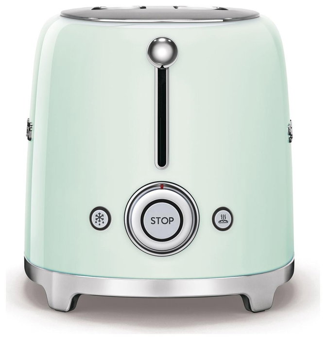Smeg TSF01PGEU Tostadora de 2 Rebanadas Verde Pastel Smeg TSF01PGEU Tostadora de 2 Rebanadas Verde Pastel