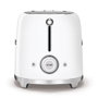 Smeg TSF01WHEU Tostadora de 2 ranuras, Blanco