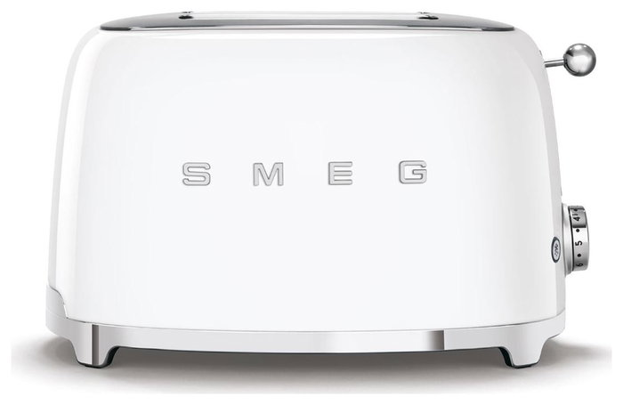 Smeg TSF01WHEU Tostadora 2 Rebanadas Blanco Smeg TSF01WHEU Tostadora 2 Rebanadas Blanco
