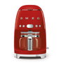 Smeg DCF02RDEU Cafetera de filtro 50s Style Rojo