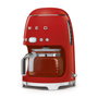 Smeg DCF02RDEU Cafetera de filtro 50s Style Rojo