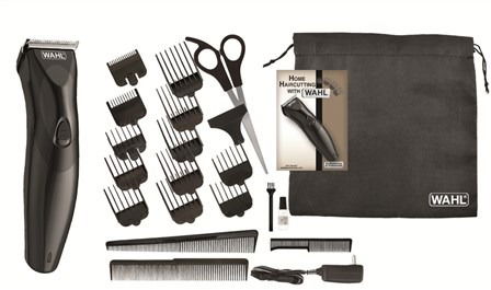 Wahl 9639-816 Cortapelos y Cortabarbas con y sin Cable, Autonomía 40 min, Cuchillas de Carbono Autoafilables y Lavables Wahl 9639-816 Cortapelos y Cortabarbas con y sin Cable, Autonomía 40 min, Cuchillas de Carbono Autoafilables y Lavables