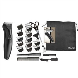 Wahl 9639-816 Cortapelos y Cortabarbas con y sin Cable, Autonomía 40 min, Cuchillas de Carbono Autoafilables y Lavables Wahl 9639-816 Cortapelos y Cortabarbas con y sin Cable, Autonomía 40 min, Cuchillas de Carbono Autoafilables y Lavables