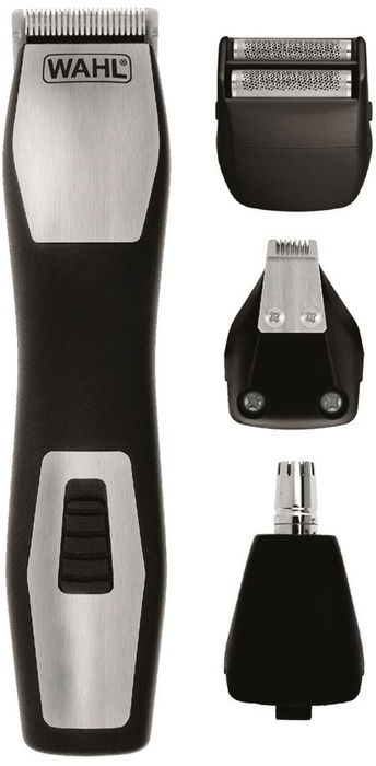 Wahl 9855-1216 Afeitadora y Rasuradora Corporal y de Barba Body Groomer Pro All In One Con y Sin Cable Autonomía 60 Minutos Cuchillas Carbono