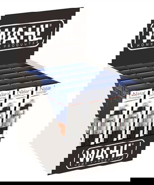 Wahl 5642-135 Recortadora Facial Higiénica de Acero Inoxidable, Cabezal Lavable