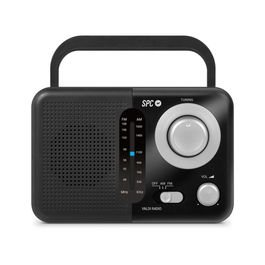 SPC Radio Portátil Valdi Negra AM/FM 4590N