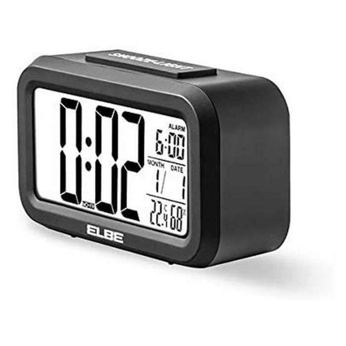 Elbe RD-668-N Reloj Despertador de Viaje con Pantalla de 11,2 cm