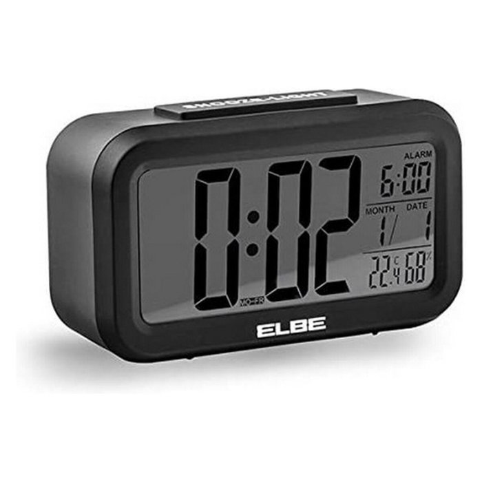 Elbe RD-668-N Reloj Despertador de Viaje con Pantalla de 11,2 cm