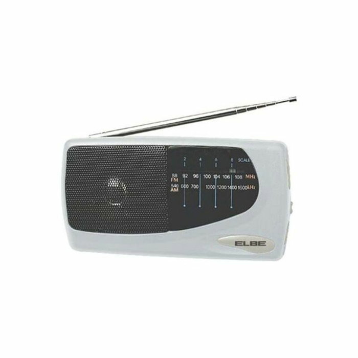 Elbe RF-52-SOB Radio Portátil Blanca AM/FM