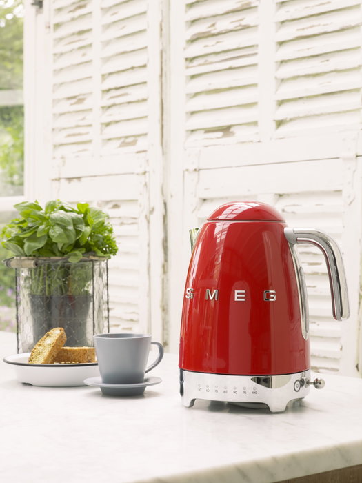 Smeg KLF04RDEU Hervidor Eléctrico 50s Style Rojo Smeg KLF04RDEU Hervidor Eléctrico 50s Style Rojo