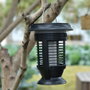 Jata Hogar Atrapa mosquitos con lámpara solar de 5W para interior/exterior