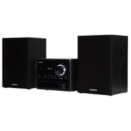 Aiwa MSBTU-300 Microcadena con Bluetooth, CD, USB y Radio FM Negro