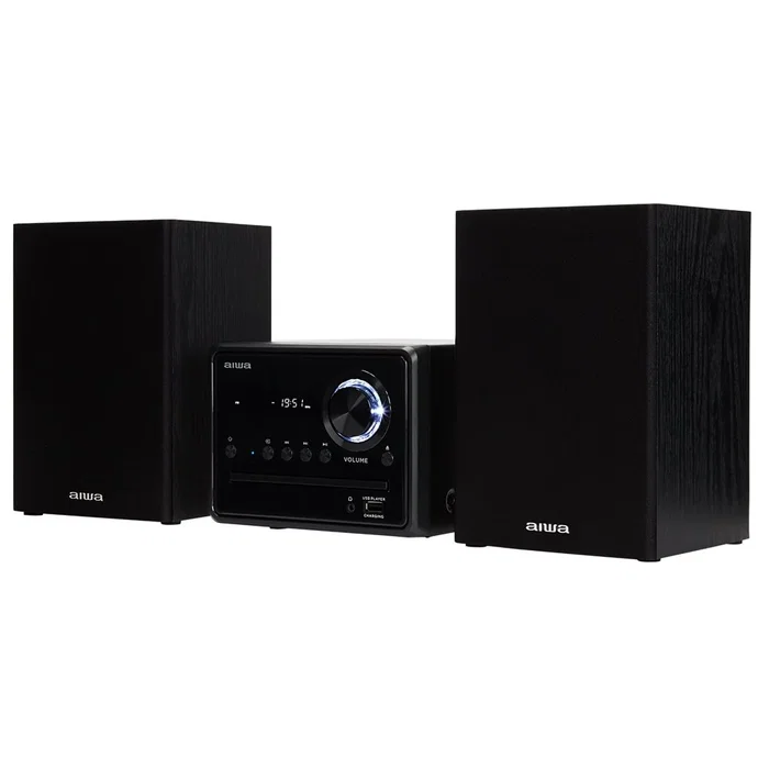 Aiwa MSBTU-300 Microcadena con Bluetooth, CD, USB y Radio FM Negro Aiwa MSBTU-300 Microcadena con Bluetooth, CD, USB y Radio FM Negro