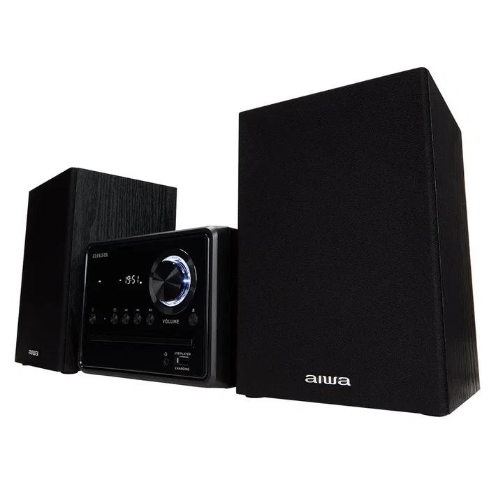 Aiwa MSBTU-300 Microcadena con Bluetooth, CD, USB y Radio FM Negro Aiwa MSBTU-300 Microcadena con Bluetooth, CD, USB y Radio FM Negro