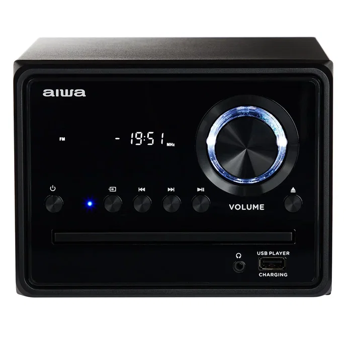 Aiwa MSBTU-300 Microcadena con Bluetooth, CD, USB y Radio FM Negro Aiwa MSBTU-300 Microcadena con Bluetooth, CD, USB y Radio FM Negro