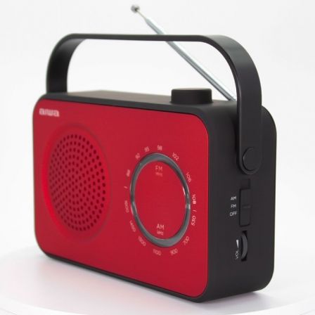 Aiwa Radio portátil R-190RD 2W Roja