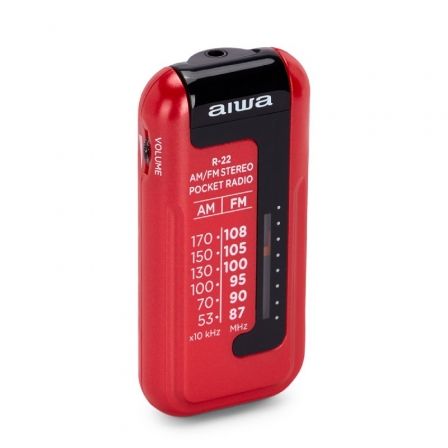 Aiwa Radio Portátil R-22RD Roja
