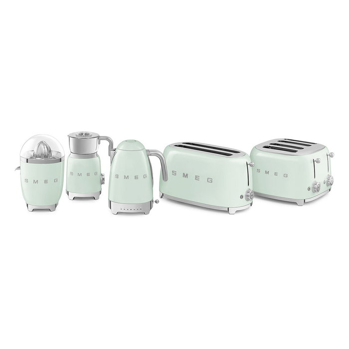 Smeg KLF04PGEU Hervidor de Agua Retro 50s Estilo Pastel Verde, 1.7L, 2400W, 7 Temperaturas, Base Giratoria, Filtro Antical Smeg KLF04PGEU Hervidor de Agua Retro 50s Estilo Pastel Verde, 1.7L, 2400W, 7 Temperaturas, Base Giratoria, Filtro Antical