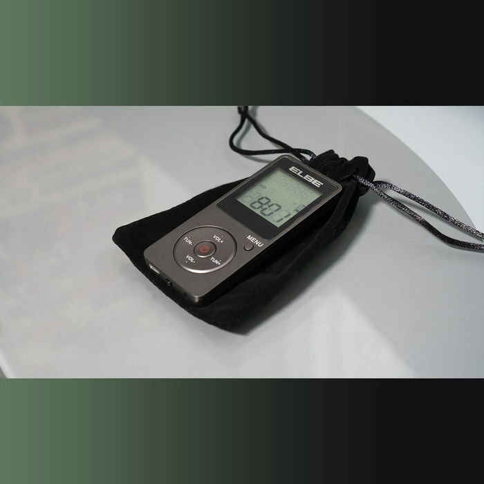 Elbe RF-95 Radio Digital AM/FM Deportiva con Podómetro y Auriculares Incluidos