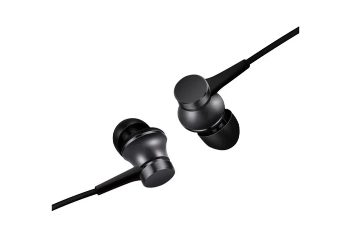 Xiaomi Mi In-Ear Headphones Basic - Auriculares intraurales alámbricos con micrófono, jack 3.5 mm, color negro