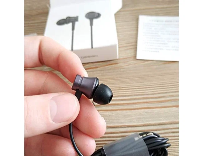 Xiaomi Mi In-Ear Headphones Basic Negro con Micrófono y Jack 3,5 mm