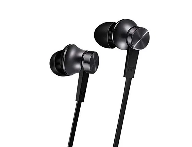 Xiaomi Mi In-Ear Headphones Basic Negro con Micrófono y Jack 3,5 mm