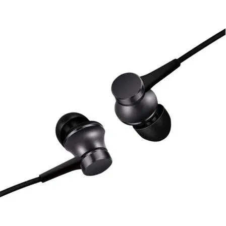 Xiaomi Mi In-Ear Headphones Basic - Auriculares Intrauditivos, Cámara de Aluminio, Membrana de Metal Aeroespacial, Sonido Balanceado, Compatible con Android/iOS