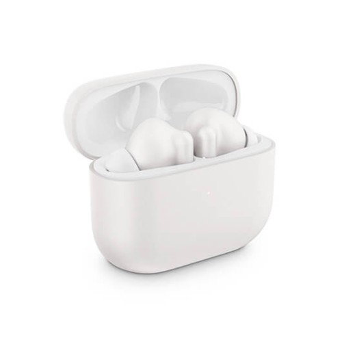 Energy Sistem Auriculares True Wireless S2 con Estuche de Carga, 20h Autonomía, Bluetooth 5.0, Deep Bass, Micrófono y Cancelación de Ruido para Llamadas - Blanco