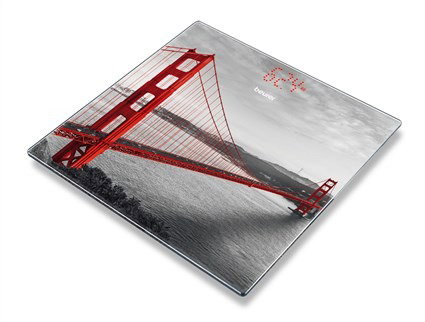 Beurer GS-215 Báscula Digital de Vidrio San Francisco