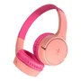 Belkin SoundForm Mini Auriculares con Diadema Bluetooth Inalámbricos con Micrófono de Oído y Conector de 3.5 mm Rosa