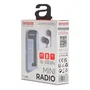 Aiwa R-22SL Radio Portátil Analógica AM/FM Hyperbass Plata