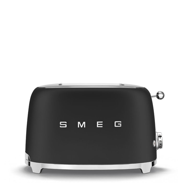 Smeg TSF01BLMEU Tostador 2 Rebanadas Negro