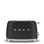Smeg TSF01BLMEU Tostador 2 Rebanadas Negro