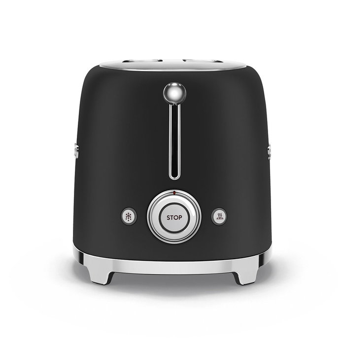 Smeg TSF01BLMEU Tostador 2 Rebanadas Negro