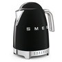 Smeg KLF04BLEU Tetera Eléctrica 1.7L, Negro Schwarz