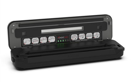 Magic Vac COMPACT MÁQUINA DE ENVASADO AL VACÍO DOMÉSTICA Conserva Alimentos Prolonga Frescura Ahorra Tiempo