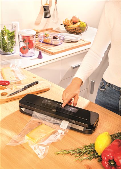 Magic Vac COMPACT MÁQUINA DE ENVASADO AL VACÍO DOMÉSTICA Conserva Alimentos Prolonga Frescura Ahorra Tiempo