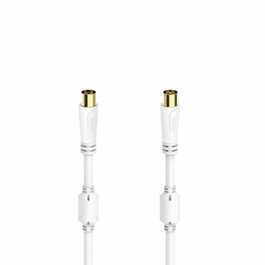 Hama Cable Antena Coaxial M-H 100dB 1,5m Blanco
