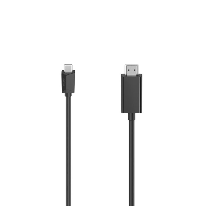 Cable USB-C a HDMI Hama 00200718 1 m Negro Cable USB-C a HDMI Hama 00200718 1 m Negro
