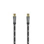 Cable de Antena Hama 00205070 Negro 1,5 m