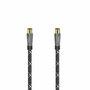 Cable de Antena Hama 00205070 Negro 1,5 m